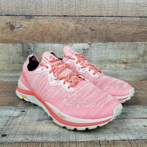 Merrell Shoes - Merrell Mag-9 Orange Vibram Hiking Sneakers Knit